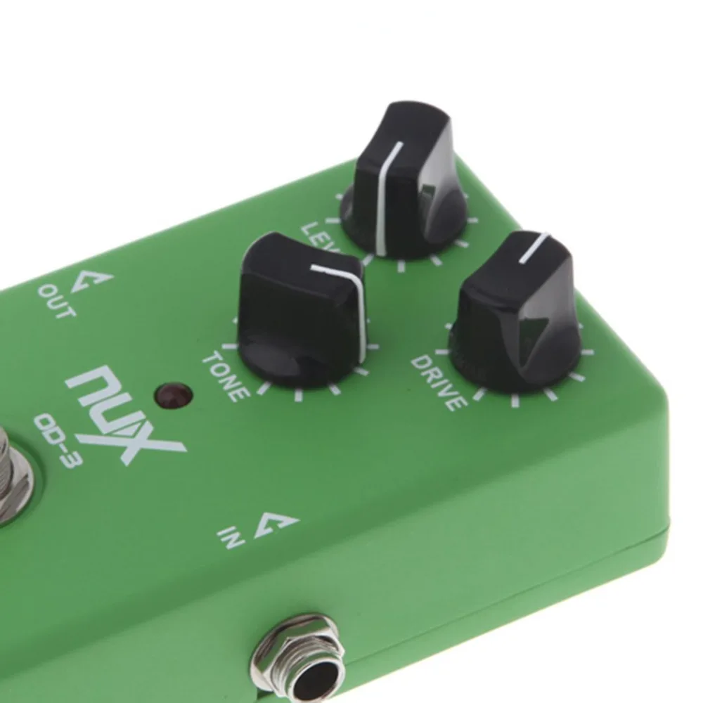 nux od 3 overdrive elektrische gitarre effekt pedal true bypass warm rohr natürliche overdrive sound gitarre pedal hohe qualität dropship fr