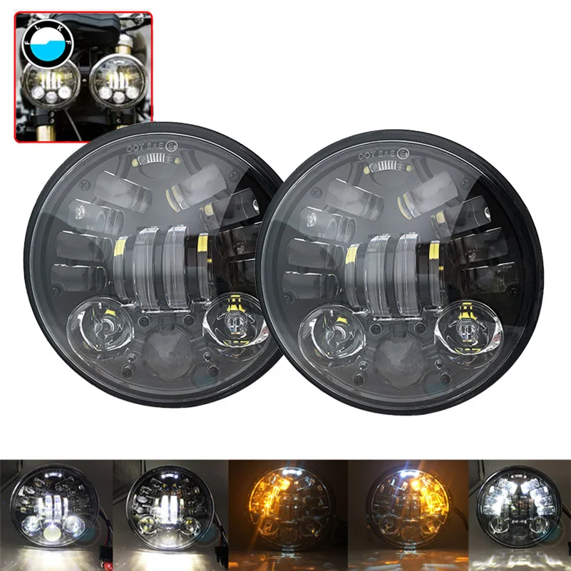 

Round 5.75 inch led headlight High/ Low Beam for Triumph Rocket iii 3 & Speed Triple & Street Triple & Thunderbird.