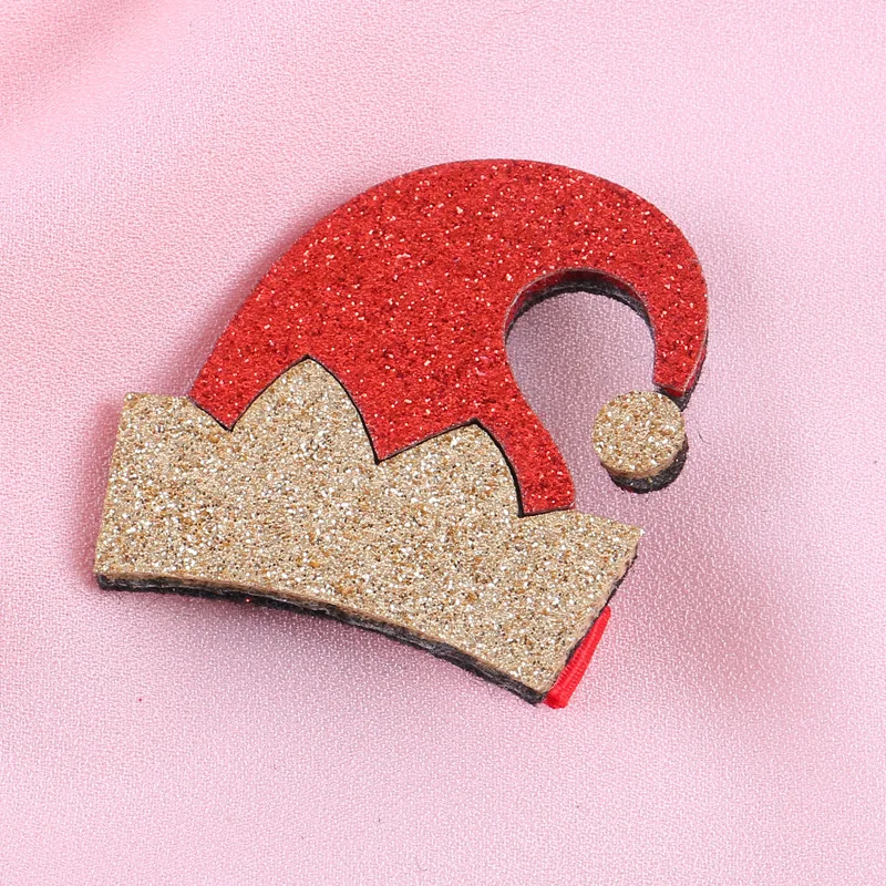 

Christmas Deer Hair Clips Christmas Decoration Children Headwear Cute Hairpins Santa Kids Hair Accessories Holiday Gift New