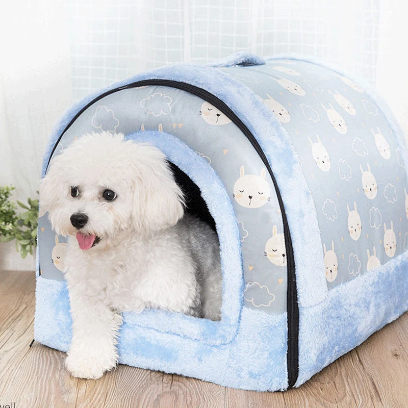 Petshy собаки кровать для кошек теплое моющееся домик домашних животных кошки Щенок