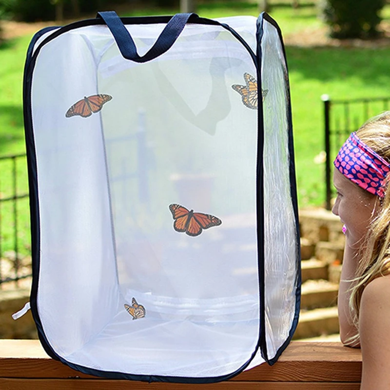 Портативная клетка для разведения растений с ручкой|Опоры и поддержки растений| |