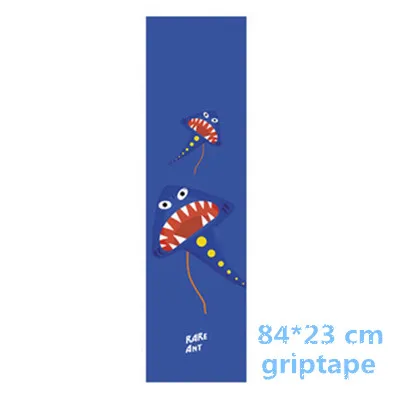 84 см скейтборд ручка лента 84x23 см gritape Песочная бумага - Цвет: griptape 84cm