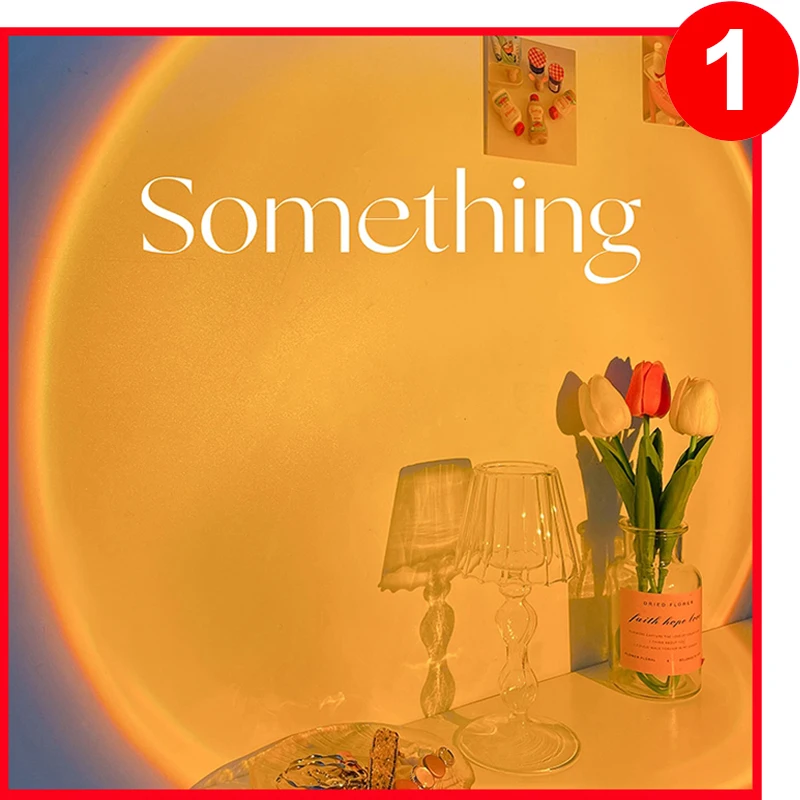 

Sunset Projection Lamp Sunset Lamp Rainbow 15W Led Night Light for Bedroom Bar Coffee Store Wall Decoration Lighting