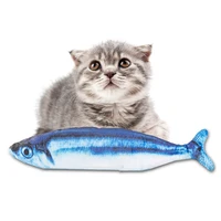 cat usb charger toy fish electric floppy fish cat toy realistic pet cats chew bite toys pet supplies wiggle fish cats dog toys