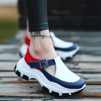 womens new sandals comfortable fashion casual womens shoes thick soled wedge high heels large size outdoor sandal platform