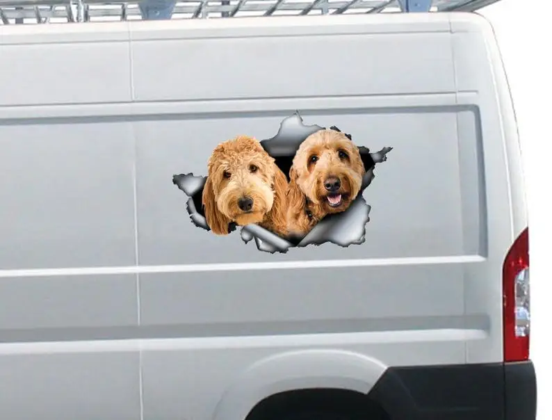 

2021 Goldendoodle sticker , car decoration, Goldendoodle decal, dog decal