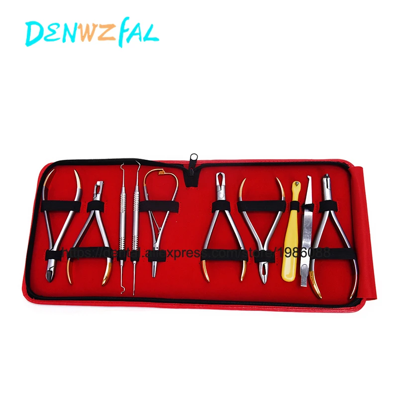 Orthodontic forceps set set of equipment commonly used orthodontic forceps cemented carbide high temperature