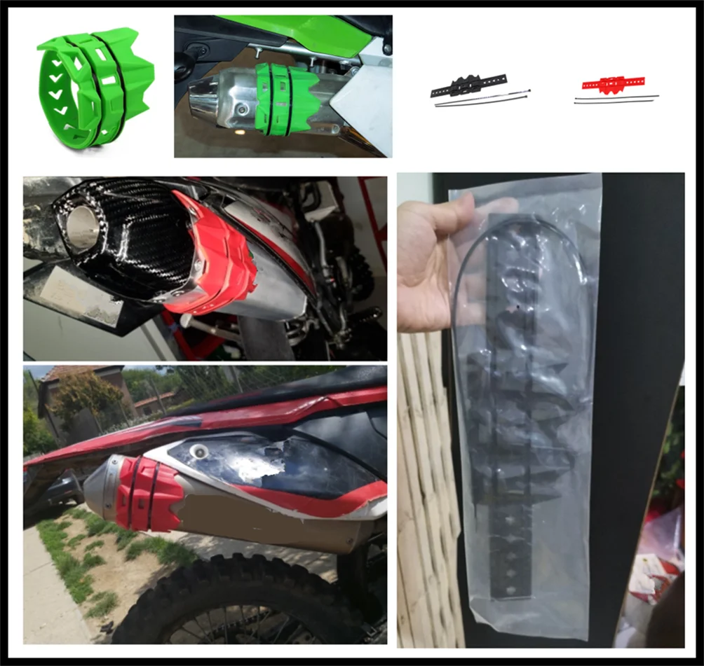 Аксессуары для внедорожных мотоциклов Силиконовый защитный рукав YAMAHA WR250R X SEROW225