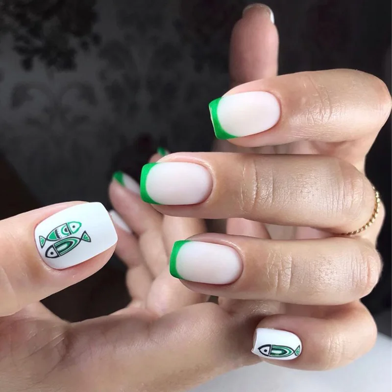 Новое поступление 3D наклейки для ногтей Валентин на Хэллоуин и Рождество