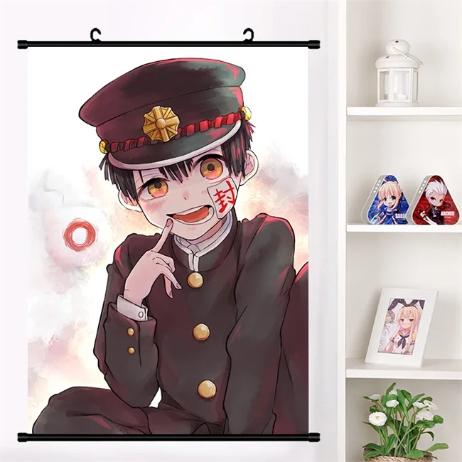 S Аниме Туалет-Hanako-кун Jibaku Shounen аниме настенные настенный плакат отаку коллекция домашнего декора искусство подарок - Цвет: S