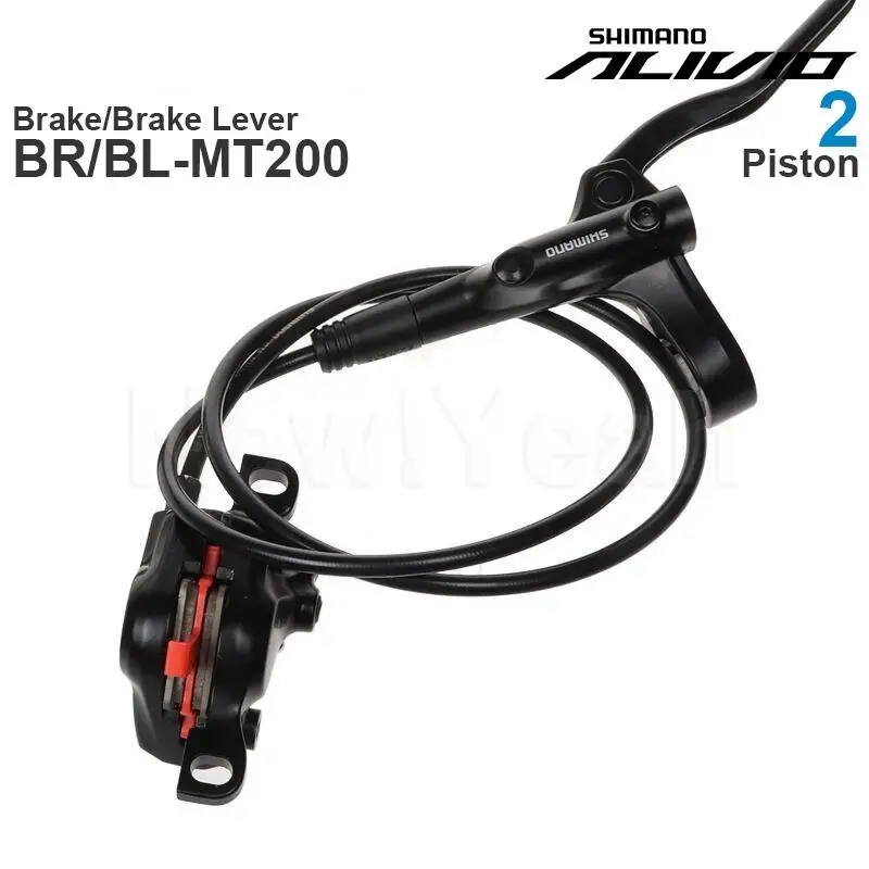 Shimano ALIVIO M3100 MT200 Hydraulic DISC brake Groupset Brake Lever and 2-Piston Caliper with Hose | Спорт и развлечения