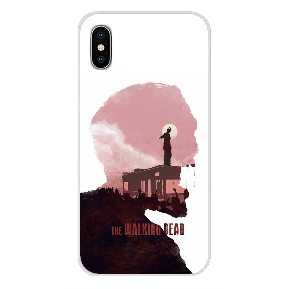 Чехол для мобильного телефона Huawei G7 G8 P7 P8 P9 P10 P20 P30 Lite Mini Pro P Smart Plus 2017 2018 2019 The Walking Dead