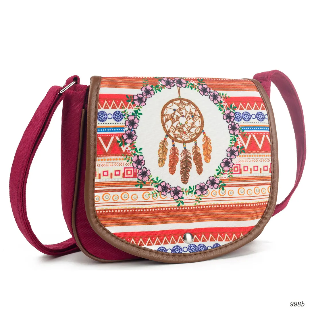 

Handbag Crossbody Messenger Bag Girl Women Canvas Fashion Messenger Bag Dreamcatcher Dropshipping Women Shoulder Bag Lady Casual