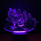 3d светильник Лига Легенд для игр, настольная лампа с управлением через приложение, уникальный подарок для геймера Ezreal
