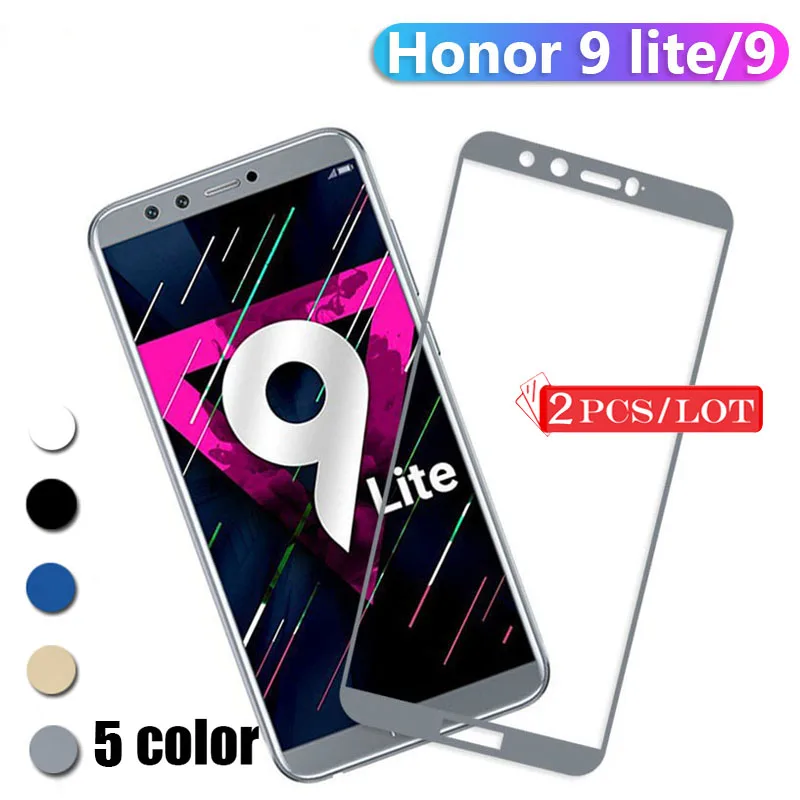 2 шт. защитное Защитное стекло для huawei Honor 9 Lite 9lite светильник закаленное Honor9 Honor9Lite
