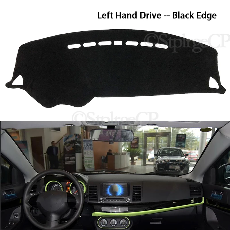 

Mitsubishi Lancer 2008-2016 Ralliart EVO X Galant Fortis EX Противоскользящий Коврик Для Приборной Панели Солнцезащитный Козы...