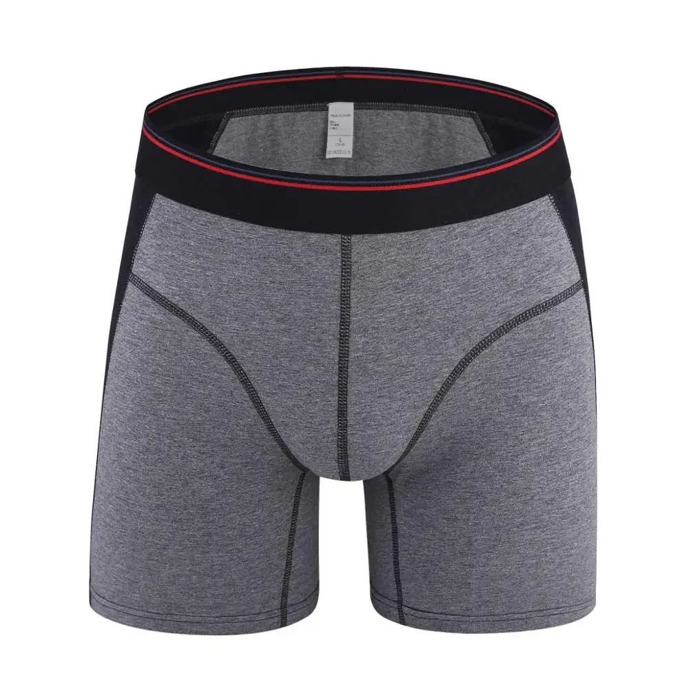 Norcotton, новинка, мужское нижнее белье, боксеры, Длинные мужские боксеры, Homme, Трусы-слипы, Calzoncillos, мужские трусы, Hombre Boxershorts, Брендовые мужские трусы - Цвет: D