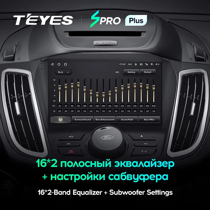 TEYES SPRO Plus Штатная магнитола For Форд Куга Эскейп Ford Kuga 2 Escape 3 2012 - 2019 Android 10 до 8-ЯДЕР 4 +