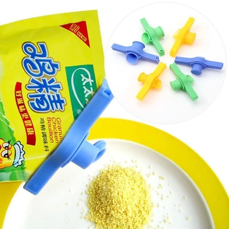 

Wonderlife 3pc bag clip storage food fresh clip sealed kitchen sealant reusable kitchen tool