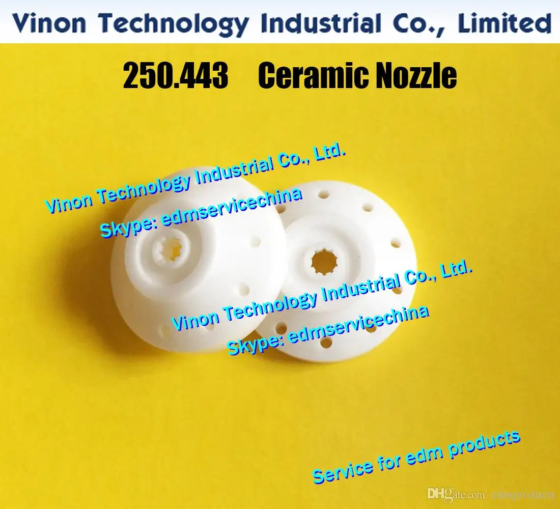 250.443 Керамическая насадка edm ID=2 35 мм 590250433 Насадка для резьбы 250.443.9 Agie Challenge Classic