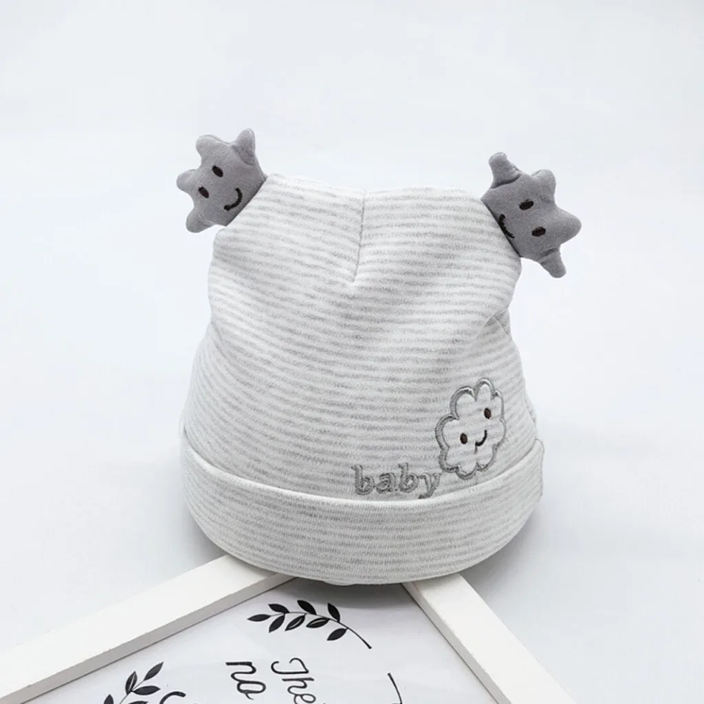 Новорожденная девочка мальчик ребёнок Младенец Зима теплый мультфильм ушанка