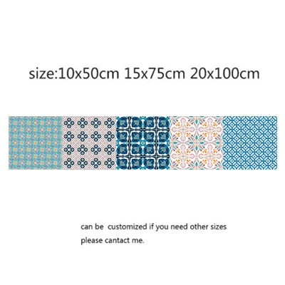 Стикеры для плитки в классическом марокканском стиле 10/15/20 см|Наклейки на стену| |