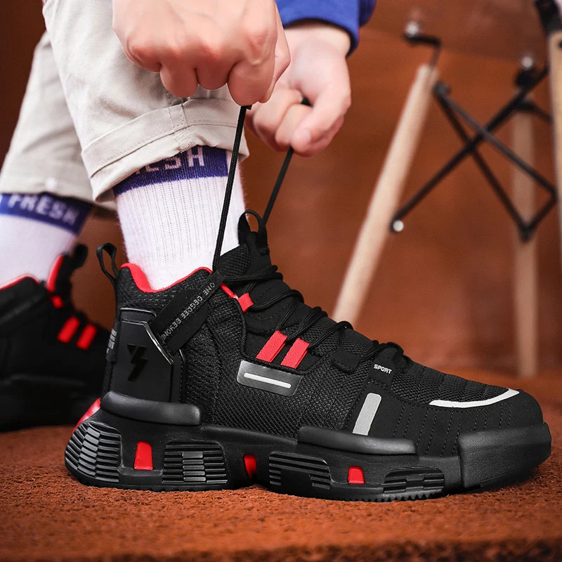 2020 New Men Sneakers Fashion Thick Bottom Running Shoes for Breathable Sports Comfortable Walking High Quality | Обувь