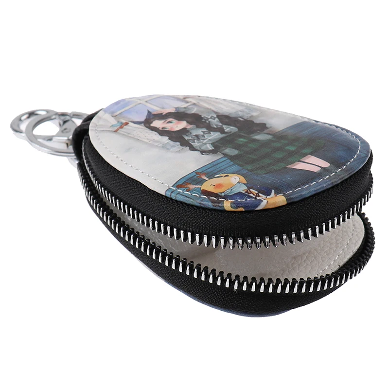 1 шт. модно с изображение мулт героев Женский Сумка для ключей девушек студенток