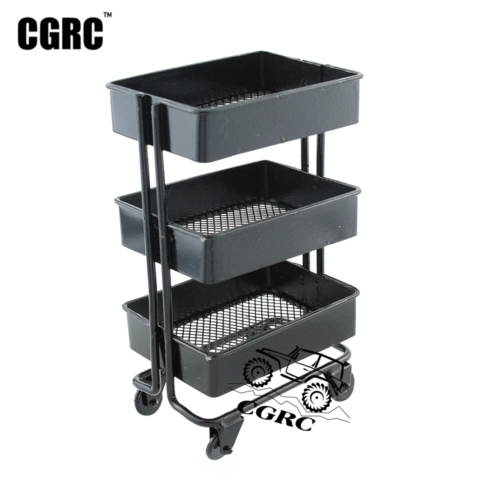 Металлическая подвижная полка для тележки имитационное украшение 1/10 RC