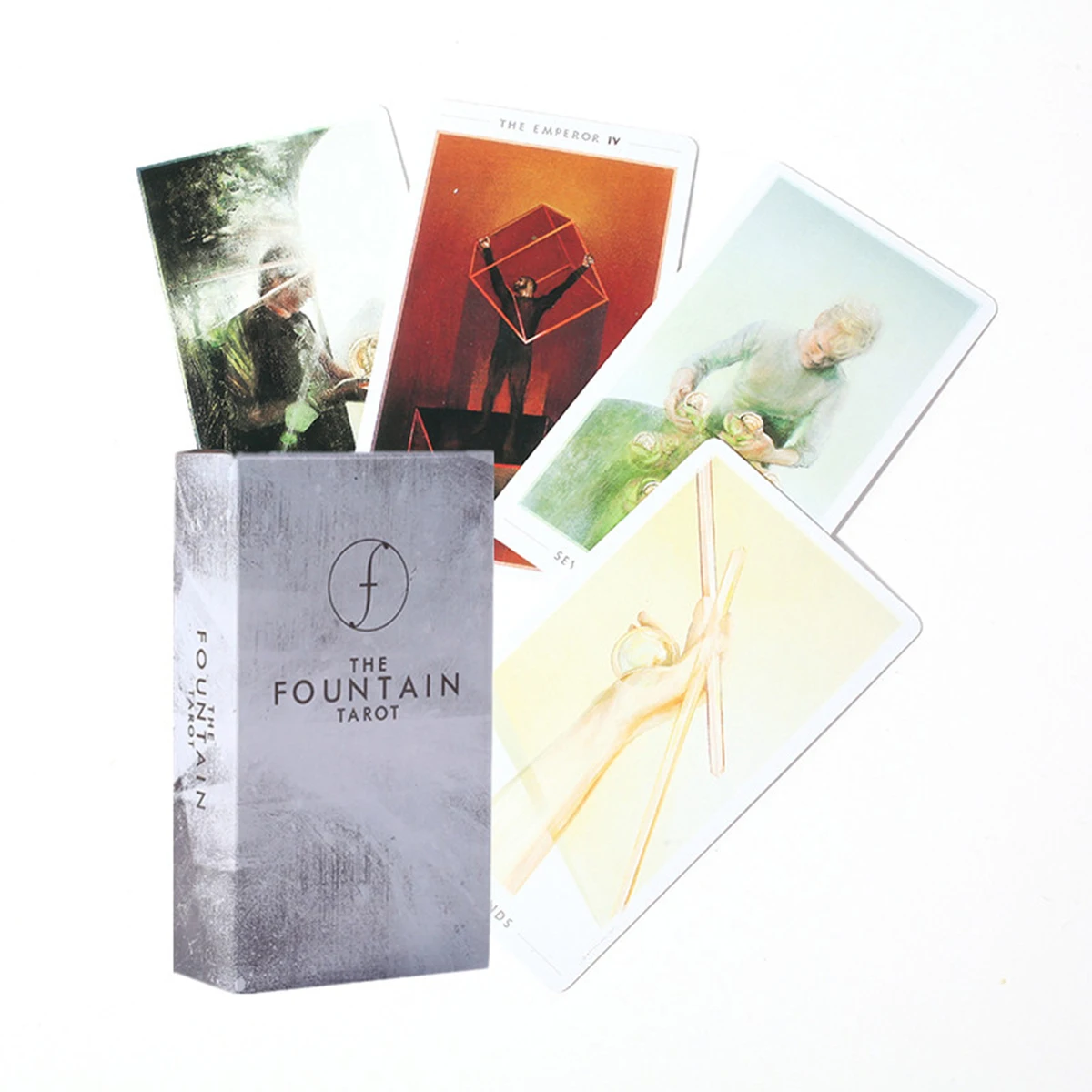 

The Fountain Tarot Deck Cards Games Full English Family Party Board Game Tarot Cards Divination Fate Game Cards