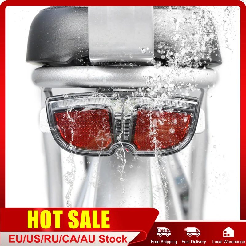 Задний фонарь для электрического велосипеда стоп сигнал электровелосипеда