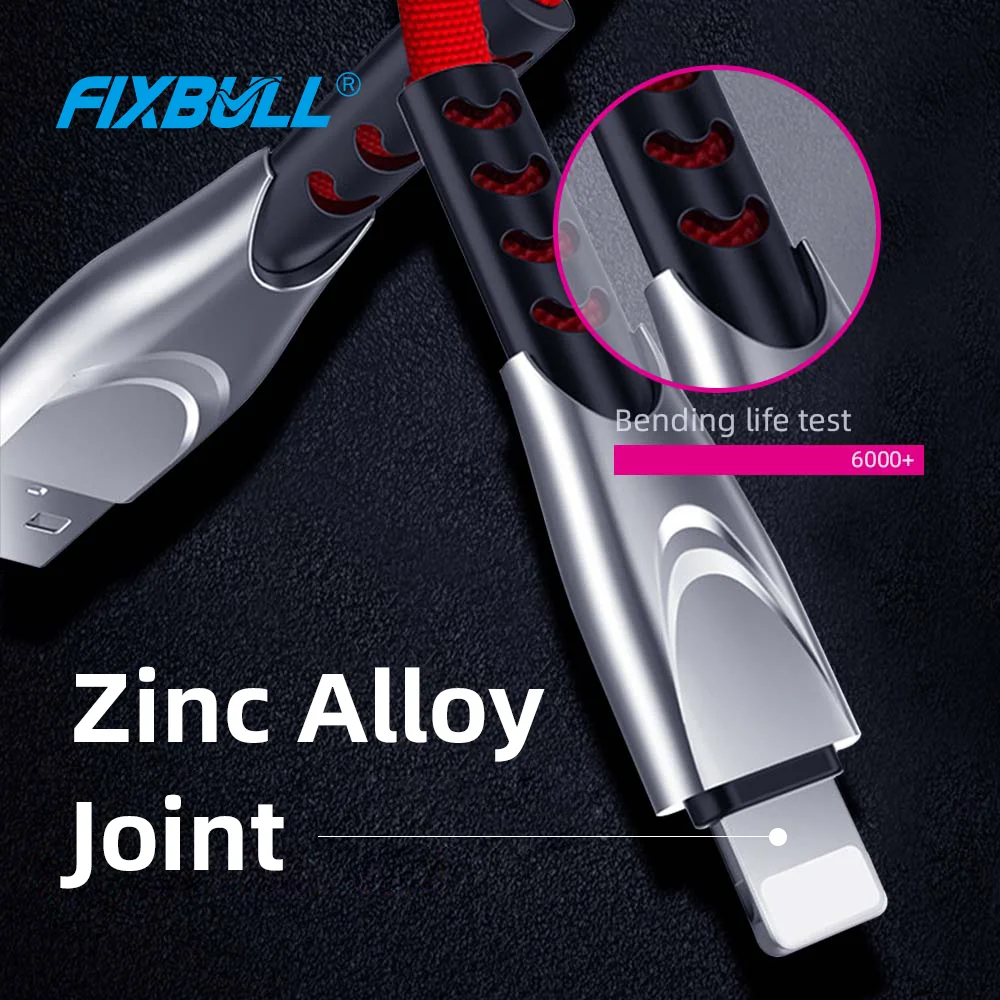 Кабель USB Type-C FIXBULL для Samsung S8 S9 быстрая зарядка А кабель Micro C iPhone 11 X Xr Xs Huawei P30