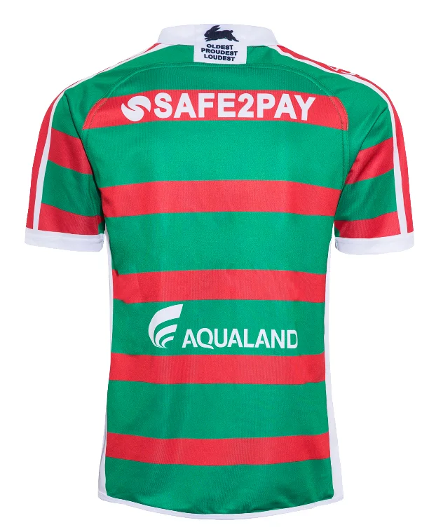 

RESYO FOR 2020 South Sydney Rabbitohs Men's Replica Home/Away Rugby Jersey Sport Shirt S-5XL
