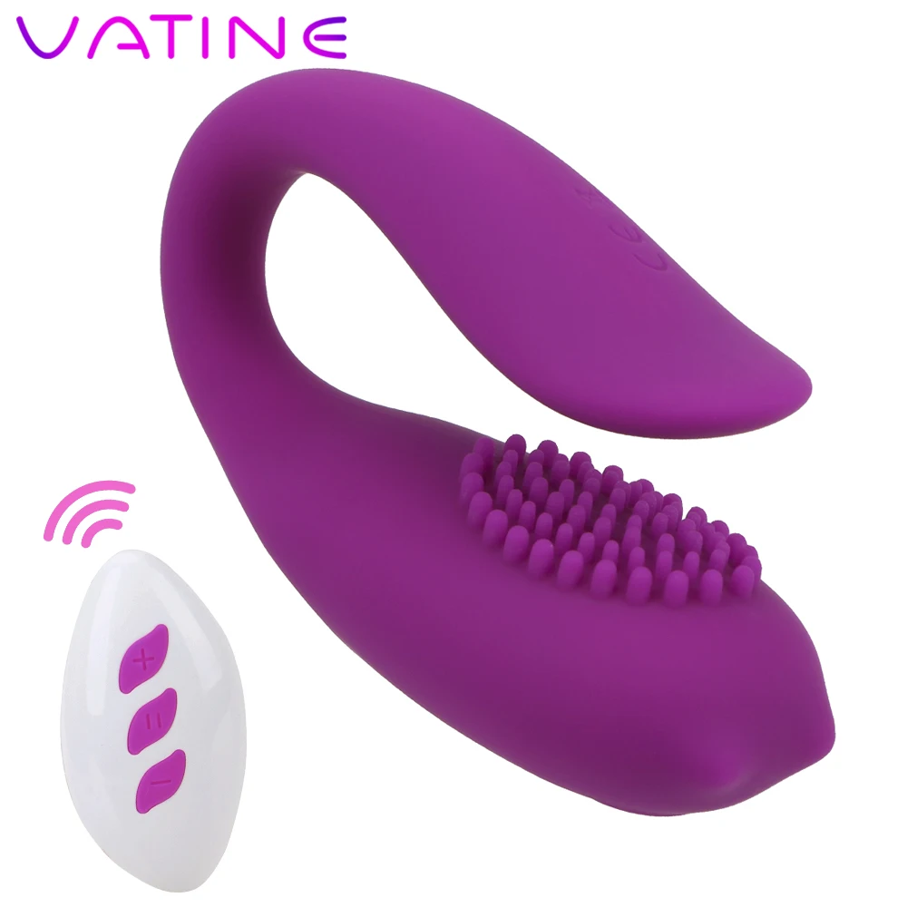 Вагинальный стимулятор VATINE беспроводной вибратор с дистанционным управлением