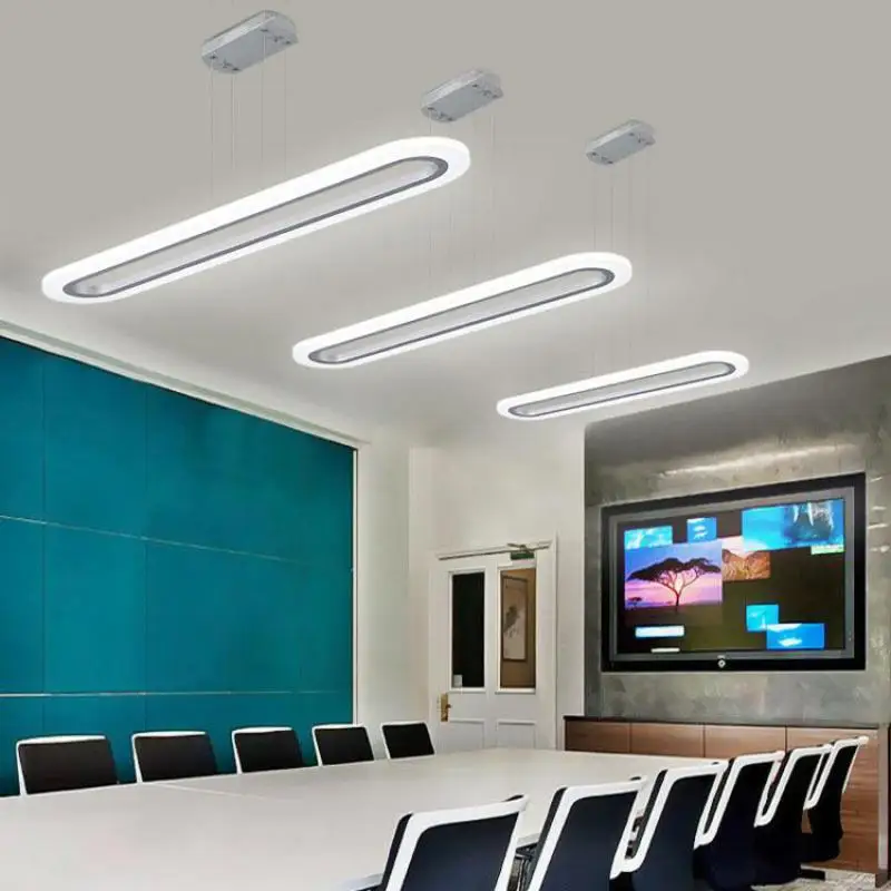 120 см XL офисный светодиодный светильник Libre подвесной для конференц зала Led Lamparas