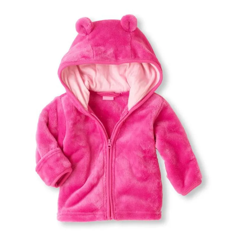 Куртка для новорожденных мальчиков на молнии мягкая зимняя одежда девочек