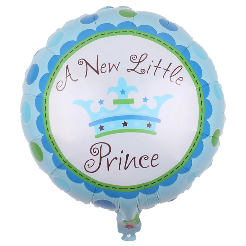 

18inch Crown Baby Shower Foil Balloons Wedding Ballons Decoration Gender Reveal Helium Air Ball Happy Birthday Party Supplies