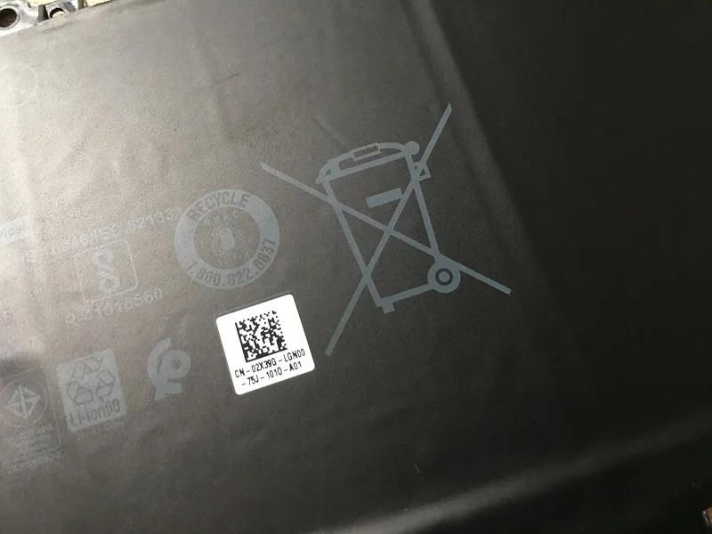 Оригинальный аккумулятор SupStone F3YGT 2X39G для ноутбука Dell Latitude 12 7000 E7280 E7290 E7380 E7390 E7480