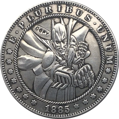 

Хобо никель 1885-CC сша Морган доллар Монета КОПИЯ Тип 118