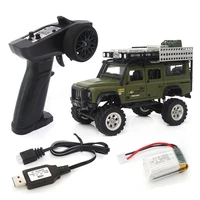 sg2801 4wd 2 4ghz simulation remote control off road climbing car with front and rear lights vehicle model toy
