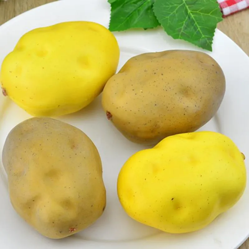 20 шт поддельные овощи пены картофеля для раннего детства образования игрушка