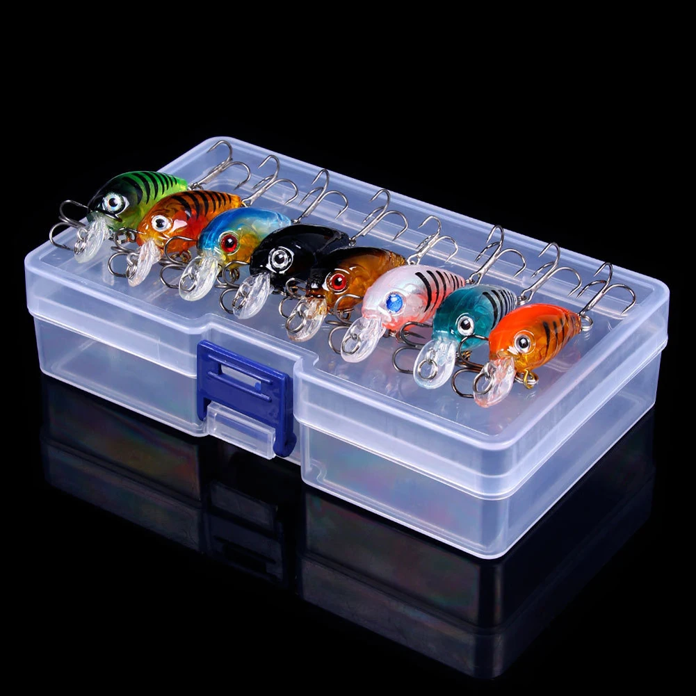 8 шт воблеры комплект 4 5 см 4g воблер рыболовная приманка искусственные мини