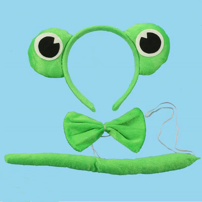 Дети мальчик мужчины зеленая лягушка животное ухо оголовье галстук хвост волос