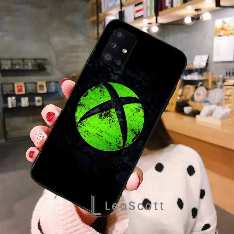 

Game Console XBOX Phone Case For Samsung A40 A50 A51 A71 A20E A20S S8 S9 S10 S20 Plus note 20 ultra 4G 5G