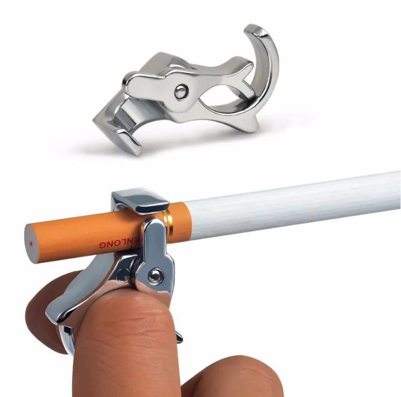 1 шт. креативный дизайн кольца подставка для рук держатель сигарет прочный сплав