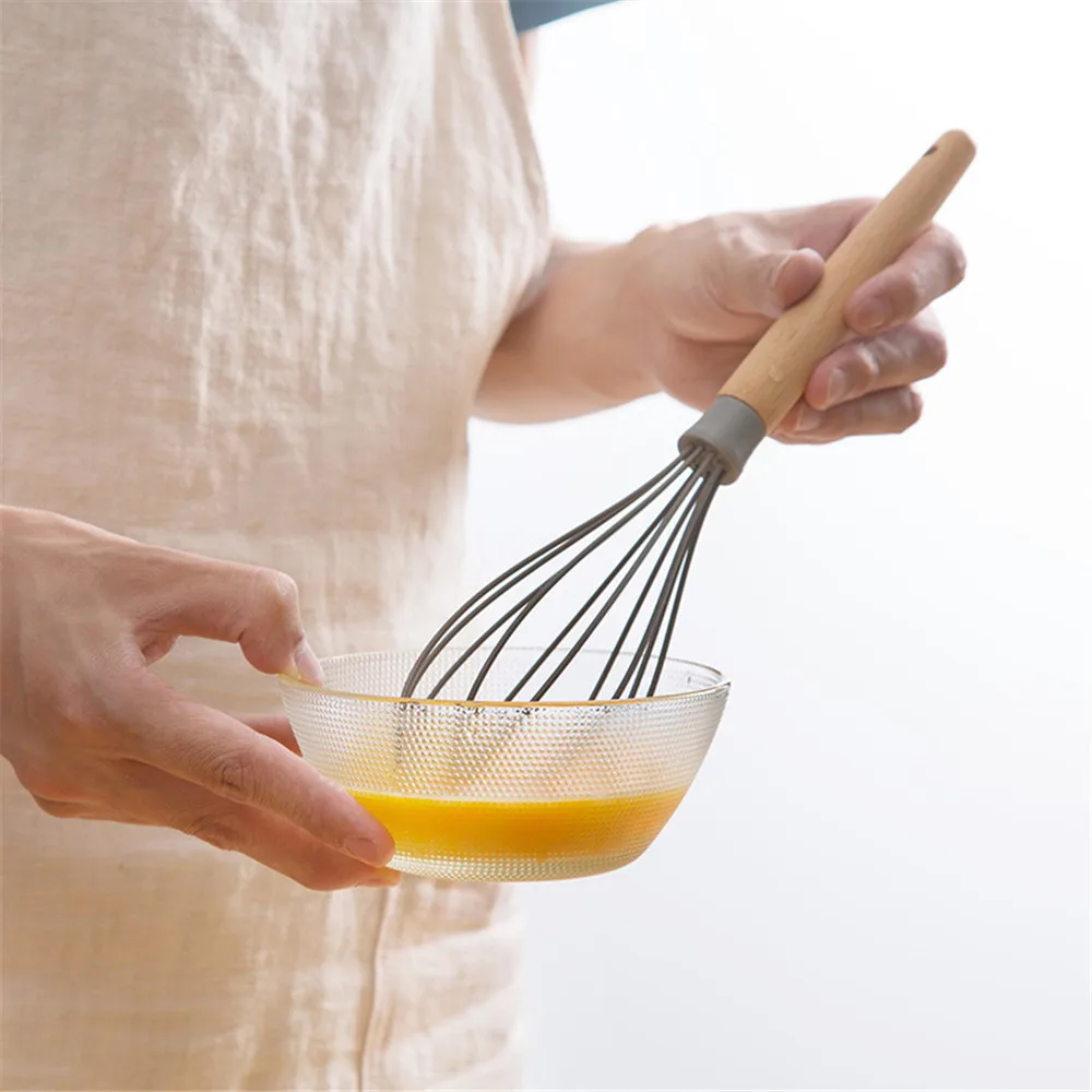 Silicone Whisk Leakage Shovel Turner Brush Baking Turners Cream Butter Spatula Mixing Batter Scrape Soup Utensils Kitchen Tools | Дом и сад