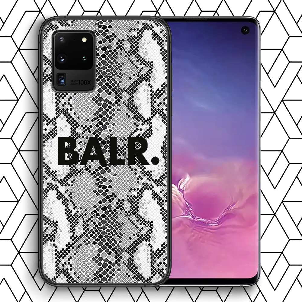 

Life Of A BALR Phone Case For Samsung Galaxy Note S 8 9 10 20 E FE Lite Uitra Plus Black Bumper Fashion Prime 3D Funda Pretty