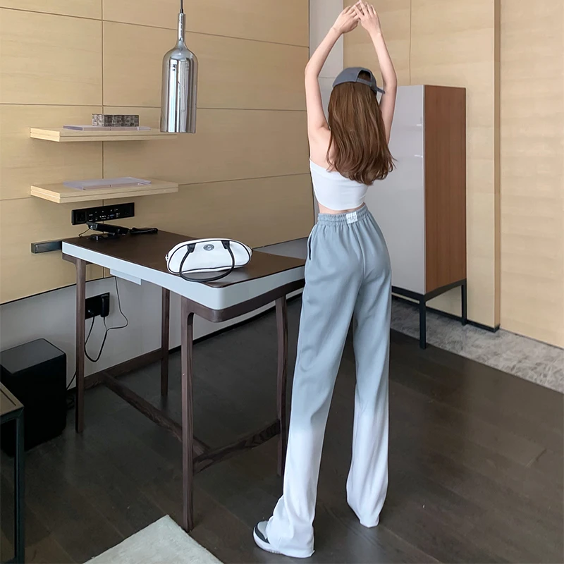 

Sweatpants for Women 2021 Autumn New Baggy Fashion Oversize Sports Pants Trousers Female Joggers Streetwear Wide Leg Pants