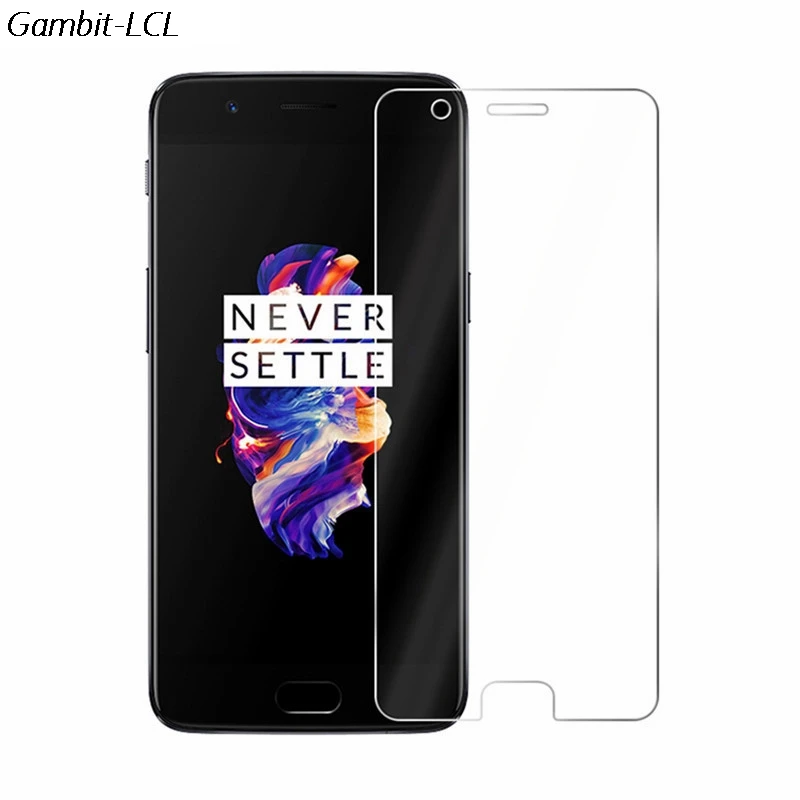 

Закаленное стекло для OnePlus 5 Защитная пленка 9H на OnePlus5 A5000 5,5 "Защитная пленка для телефона