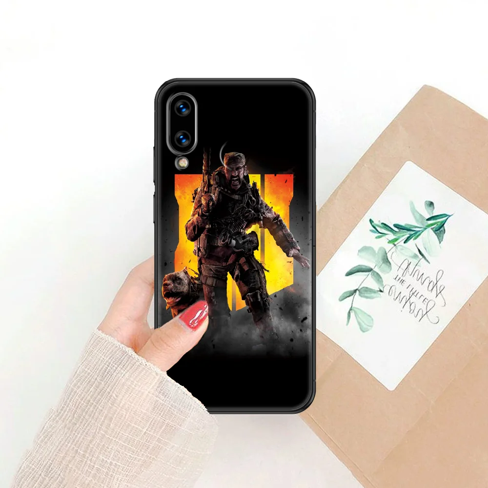 

Hot Game Call of Dutys Phone case For Huawei Honor 6 7 8 9 10 10i 20 A C X Lite Pro Play black luxury bumper pretty back tpu
